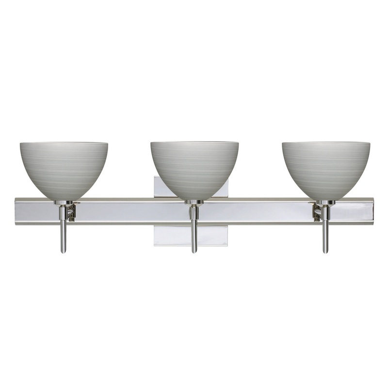 Besa 3SW-4679TN-CR-SQ Brella Three Light Wall Sconce Chrome (Discontinued)