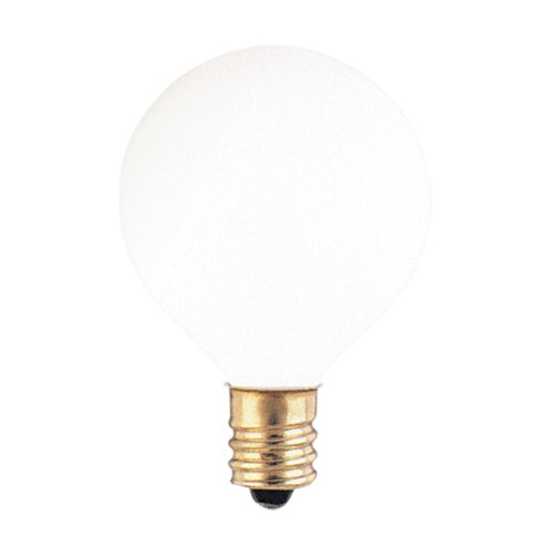 Bulbrite 300025 Globe Light Bulb White