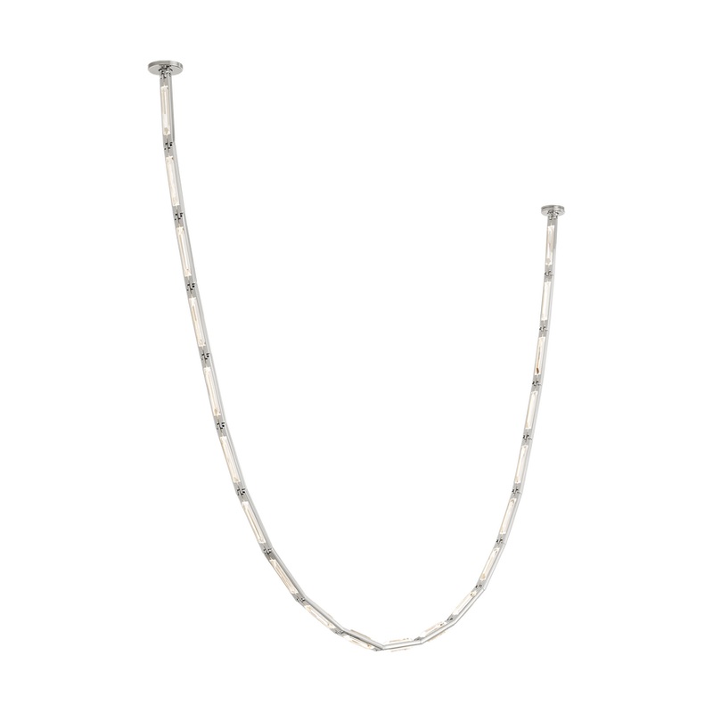 Catena 103 Chandelier Polished Nickel 2700K Surface