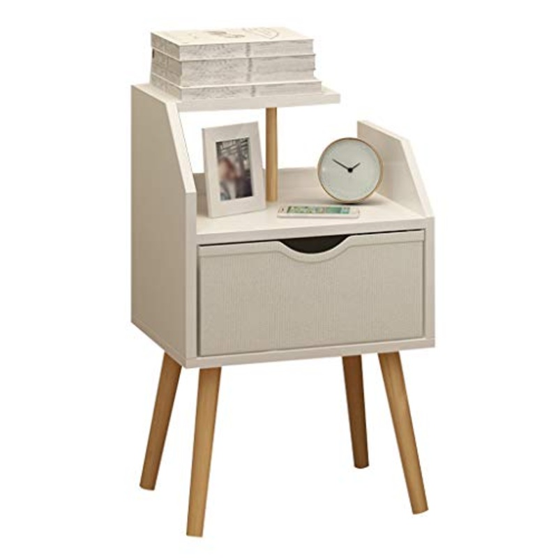 Comodini Decorazione Legno Tabella delle Famiglie Assemblea di pompaggio Addensare da Terra Multifunzione Storage Box Camera Studio Locker Soggiorno Corridoio MUMUJIN (Color : White)