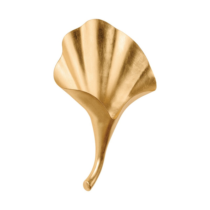 Corbett Lighting 370-01-VGL Nolita One Light Wall Sconce Vintage Gold Leaf