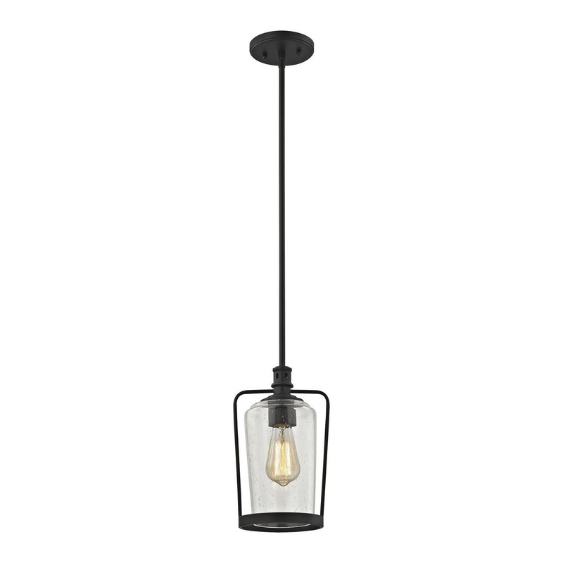 ELK Home 81225/1-LA Hamel One Light Mini Pendant Oil Rubbed Bronze