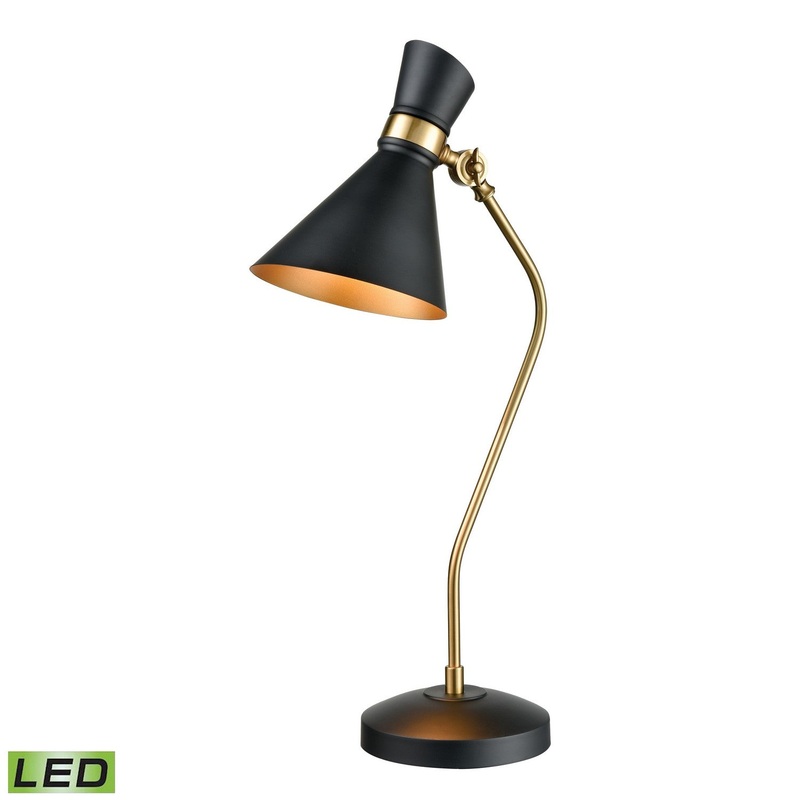 ELK Home D3806-LED Virtuoso LED Table Lamp Black