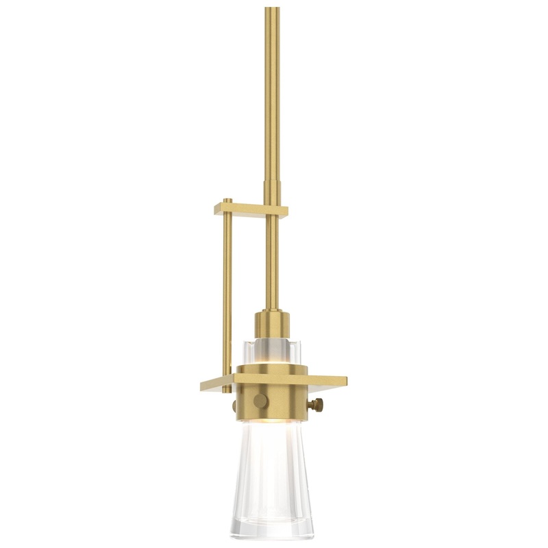 Erlenmeyer Small Mini Pendant Modern Brass