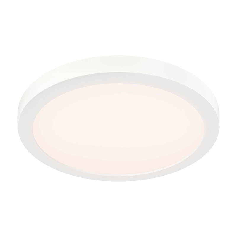 12″ CCT Flush Mount White For Coastal Environment