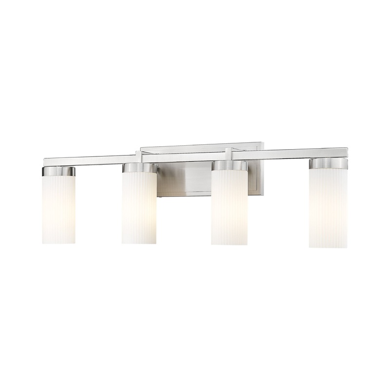 Danica 4-Light Vanity Brushed Nickel