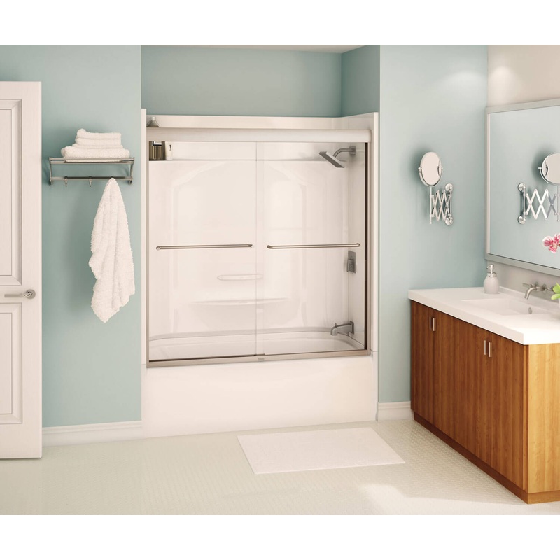 Kameleon Sliding Tub Door 55-59 x 57 in. 8 mm
