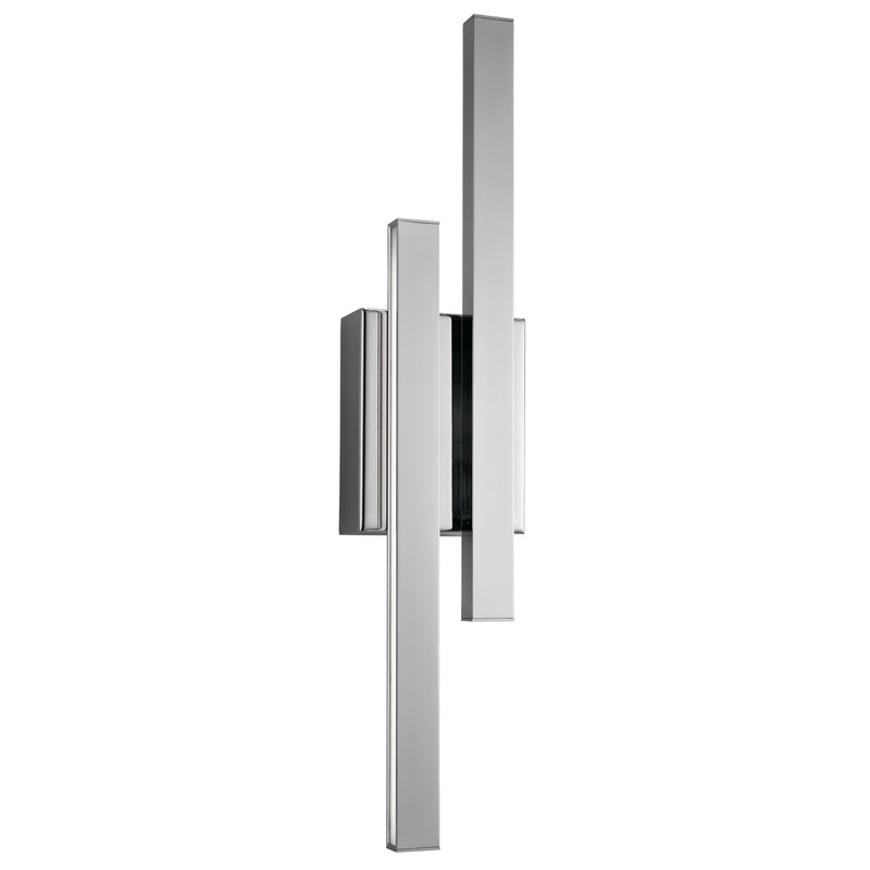 Kichler 83702 LED Wall Sconce, Chrome