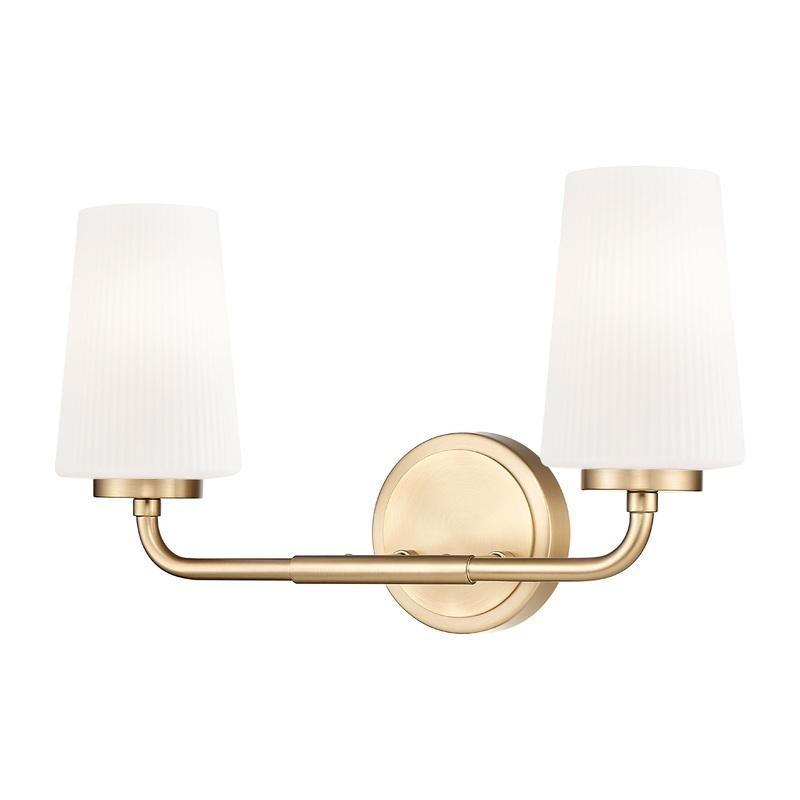 Montford 2-Light Vanity Modern Gold