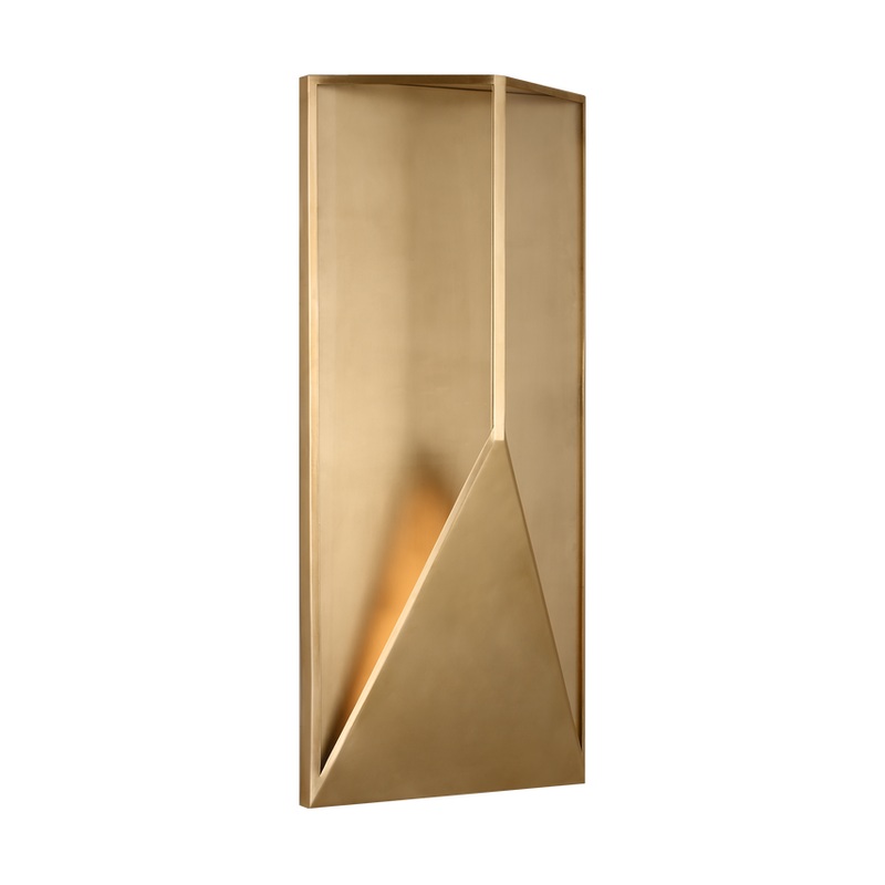 Punto 30 Wall Hand Rubbed Antique Brass