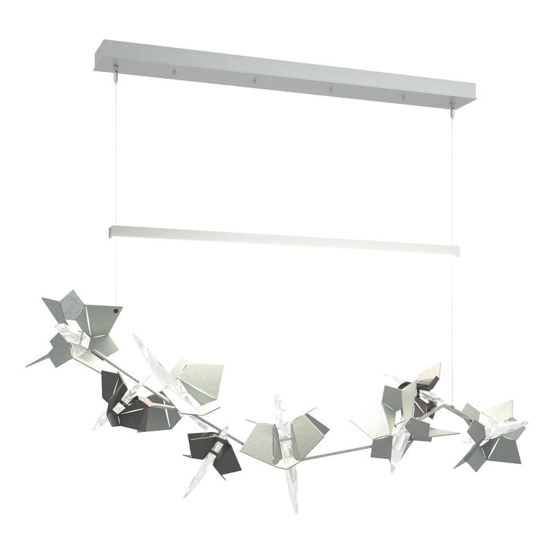 Belladonna LED Pendant Vintage Platinum Natural Iron