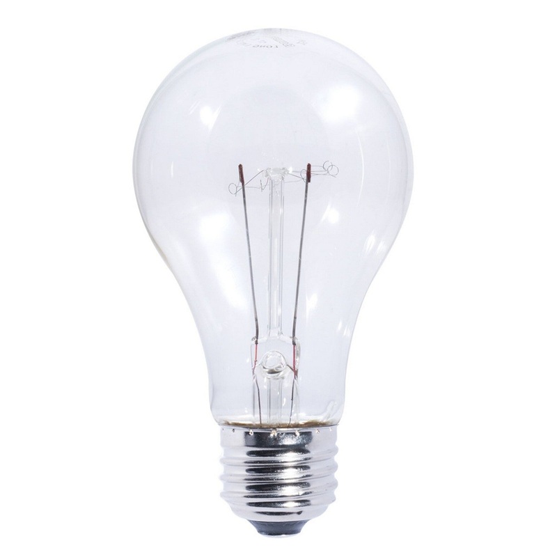 Bulbrite 101025 A-Type: Light Bulb Clear