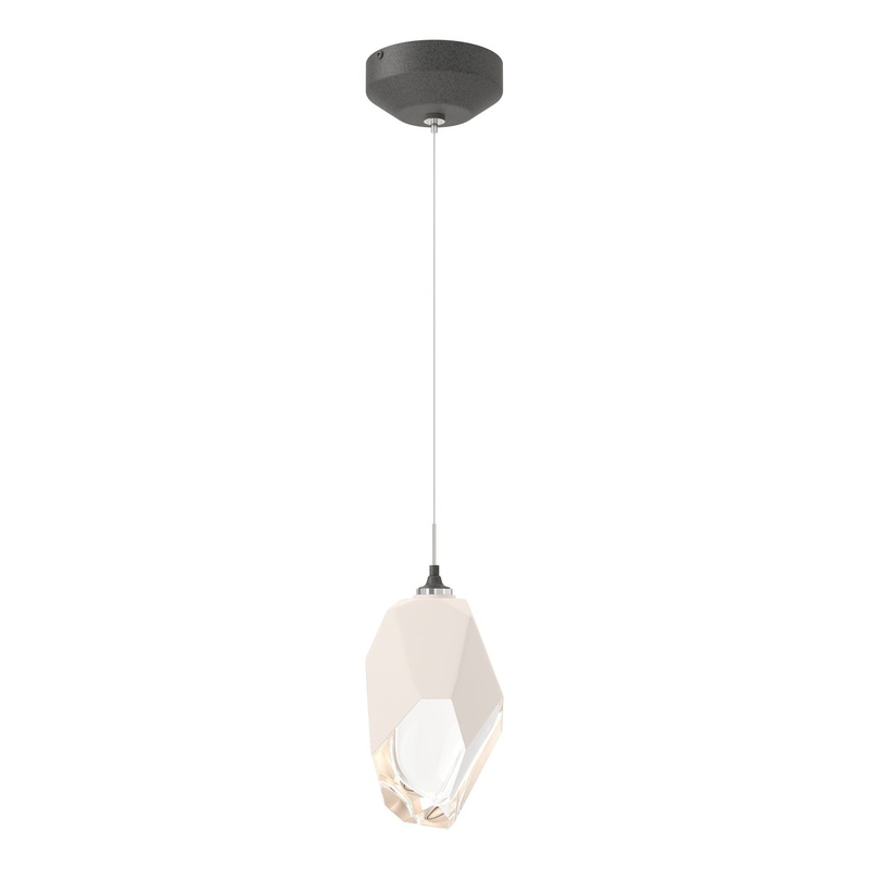 Chrysalis 1-Light Large Pendant Natural Iron White Crystal (WP)