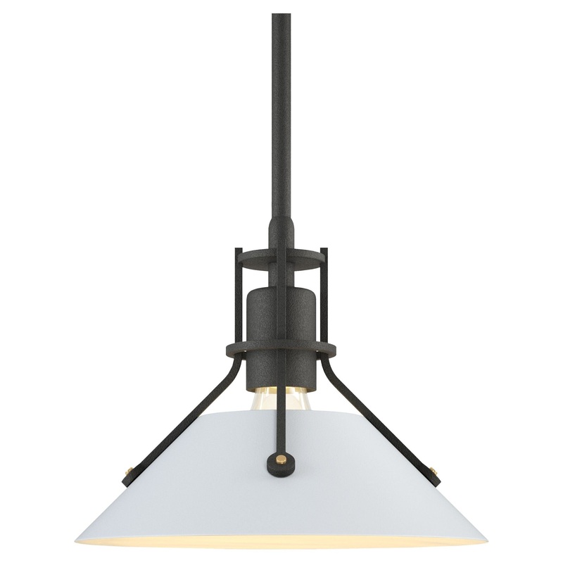Henry Mini Pendant Natural Iron White