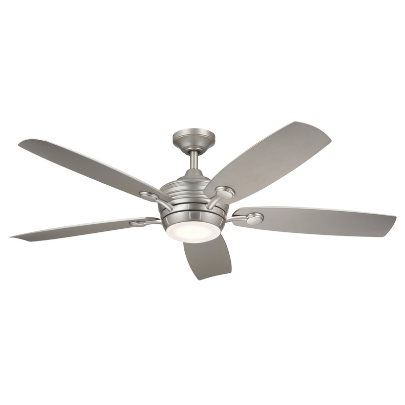 Kichler 310130NI 56″ Ceiling Fan, Brushed Nickel
