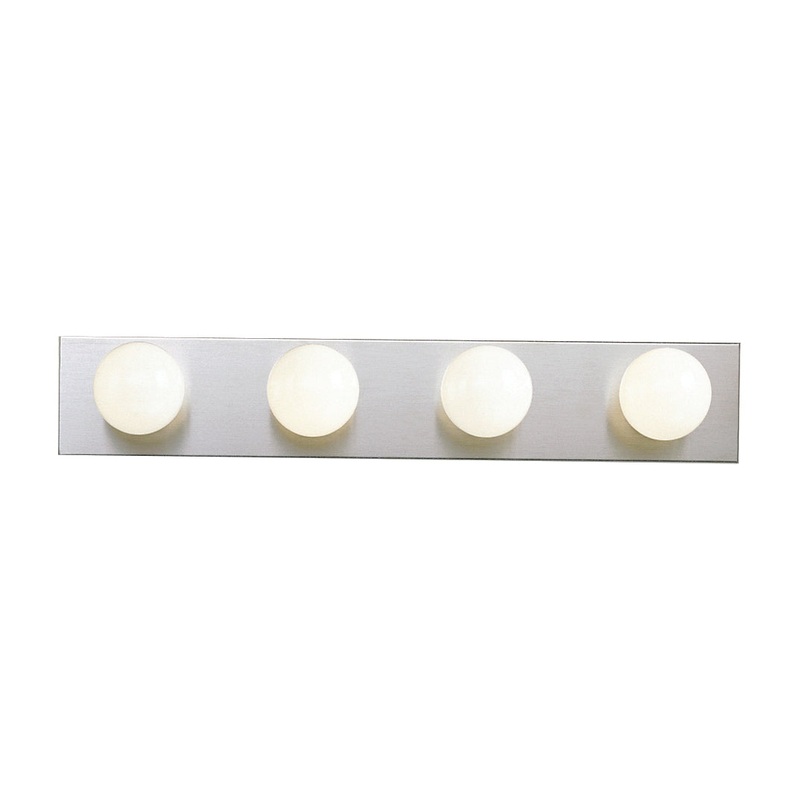 Kichler 624NI Four Light Linear Bath, Brushed Nickel