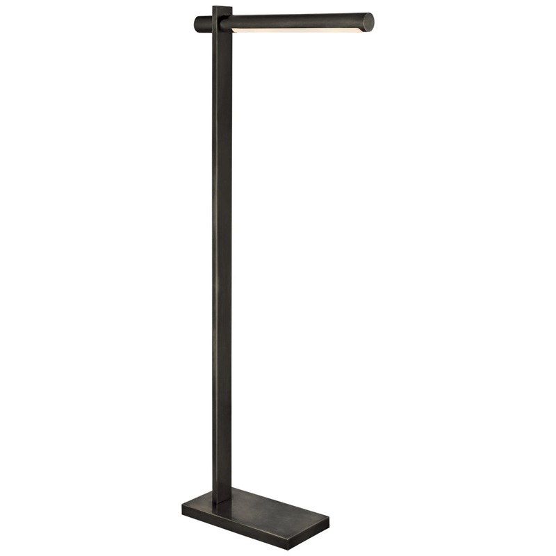 LED Floor Lamp from the Axis Collection in Bronze Finish by Visual Comfort Signature