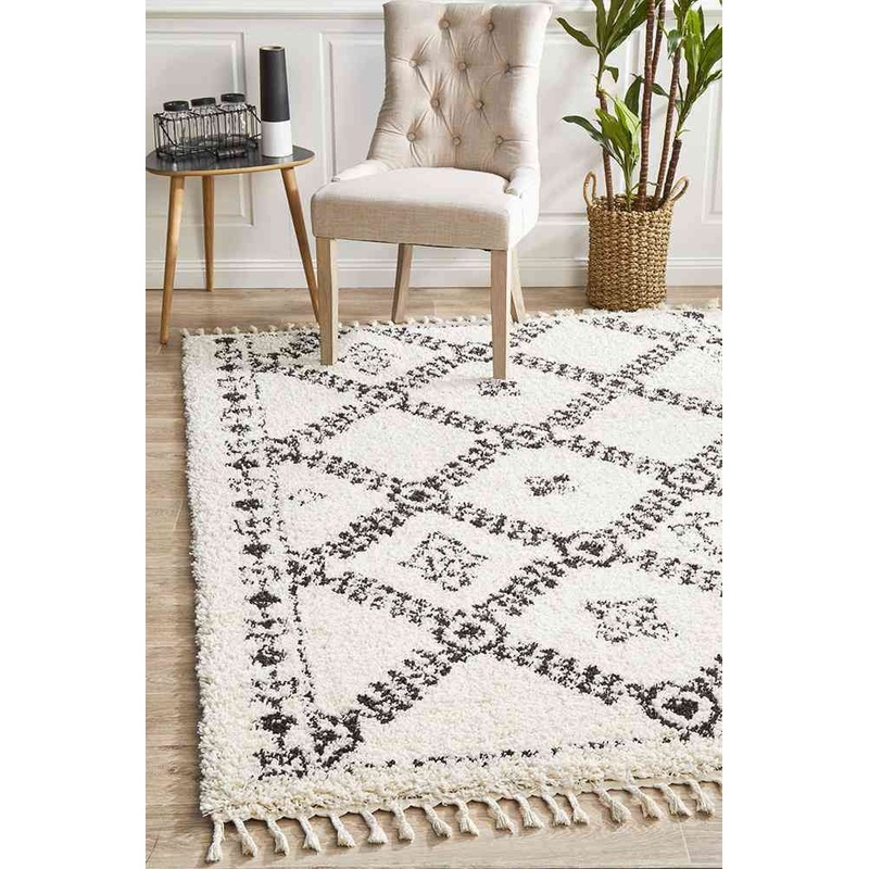 Saffron 33 White by Rug Culture – 400X300CM – RECTANGLE