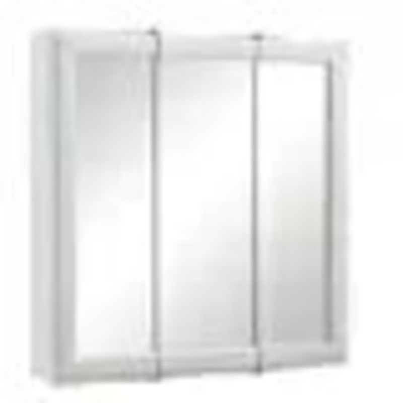 Wyndham 24″ x 24″ Framed 3 Door Medicine Cabinet