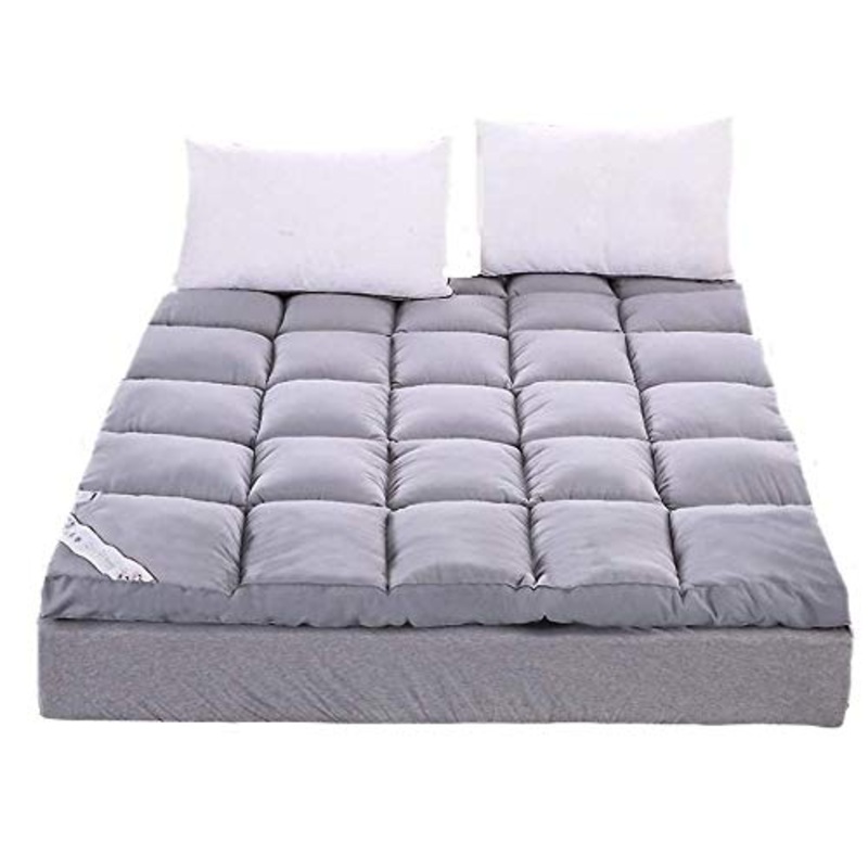 Z&HA Materasso Morbido Futon, Futon Tradizionale Giapponese, Materasso Pieghevole Tatami Traspirante Materassino per Letto Caldo E Spesso (Colore: Grigio),180200cm