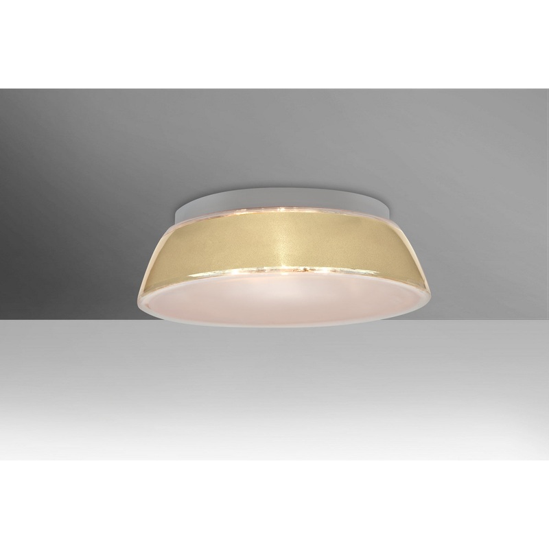 Besa 9664CRC-LED Pica One Light Ceiling Mount