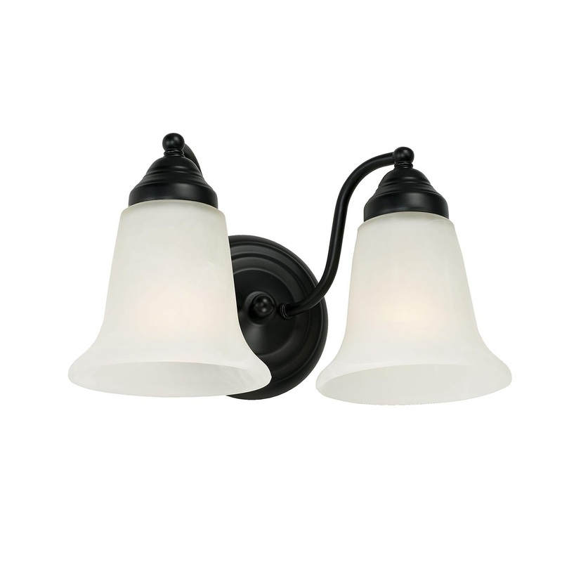 Capital Lighting 1362MB-117 Brady 2 Light Vanity Matte Black