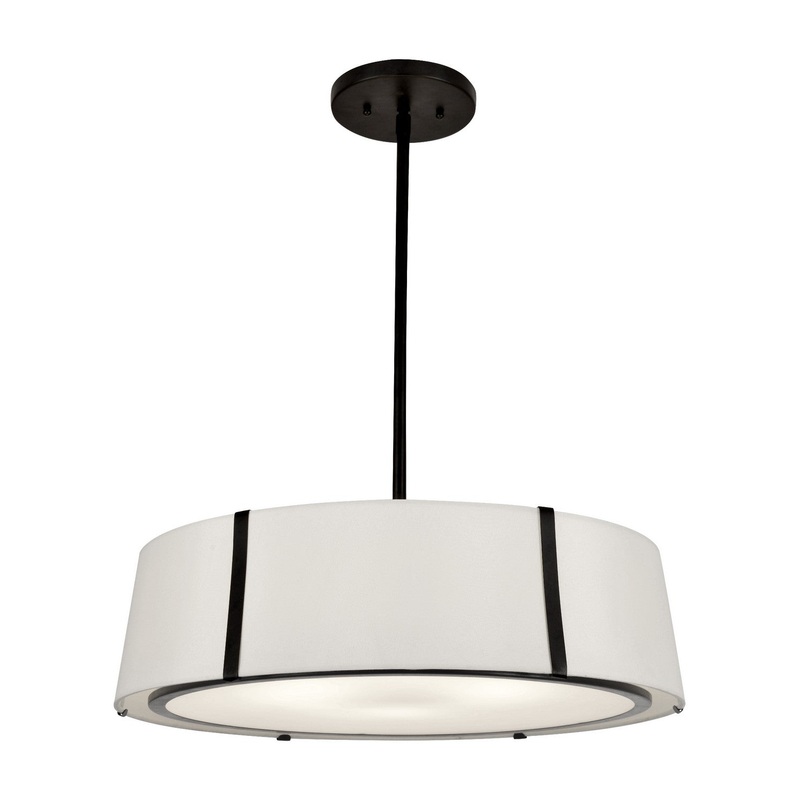 Crystorama FUL-907-BK Fulton Six Light Chandelier Black