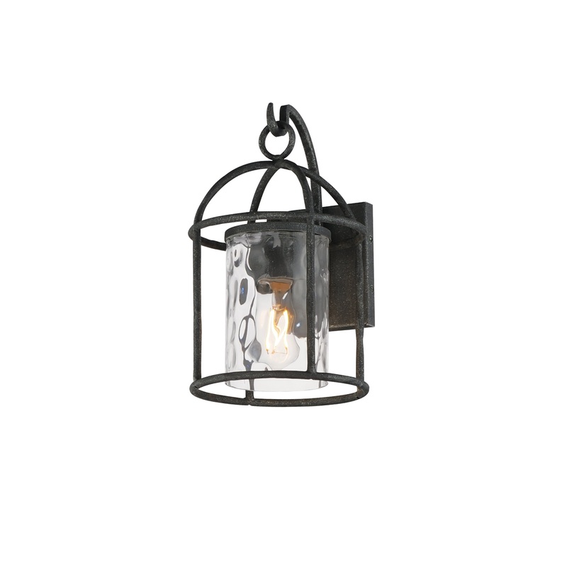 Del Mar Small Outdoor Wall Sconce Blacksmith