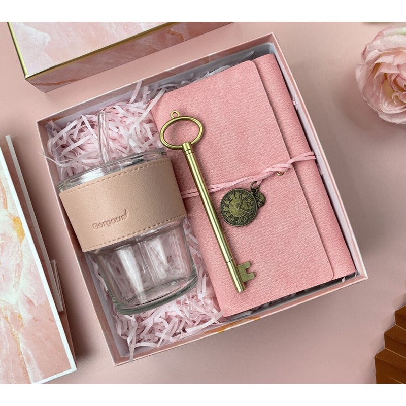 Gift Pack Hamper Cup Notebook for Girl Boy Friends Family Birthday Christmas Party