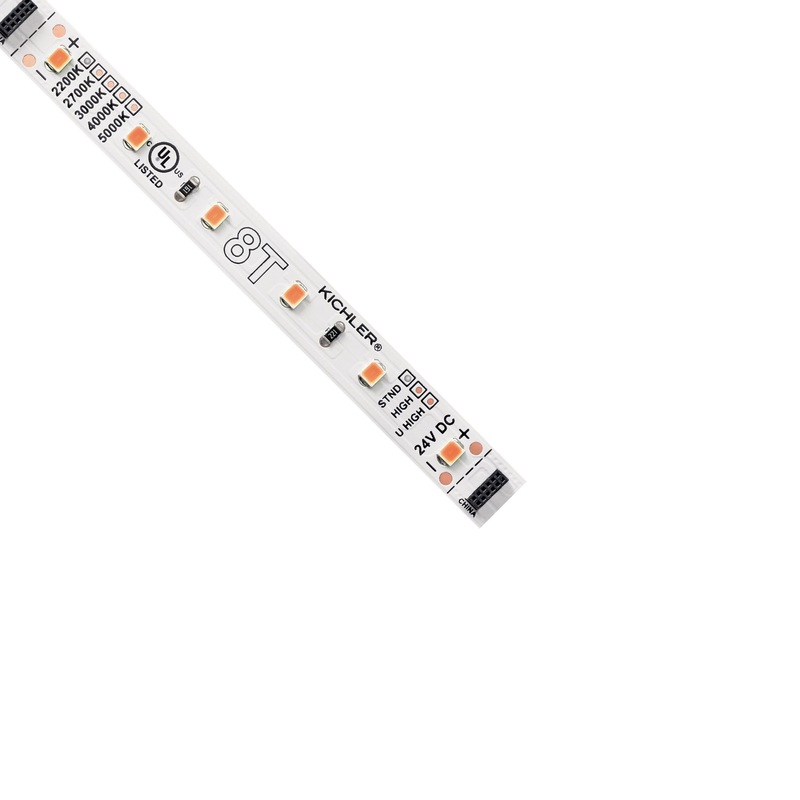 LED Tape Light from the 8T Tape Light Led Collection in White Material (Not Painted) Finish by Kichler