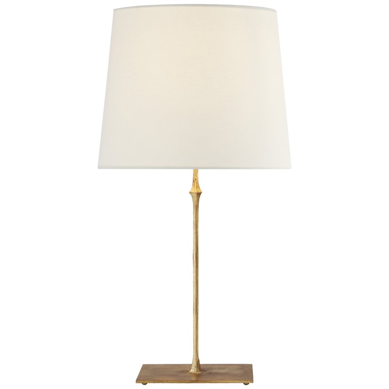 One Light Table Lamp from the Dauphine Collection in Gilded Iron Finish by Visual Comfort Signature