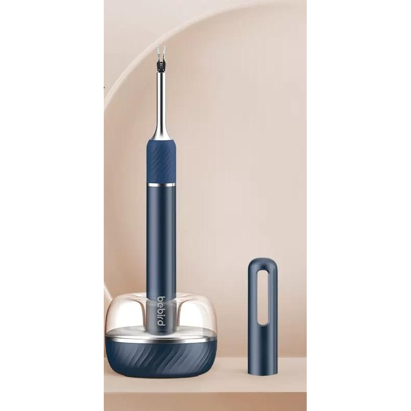 Smart Visual Ear Cleaner with HD Endoscope & Precision Tweezers – Safe for Adults & Children(Dark blue)