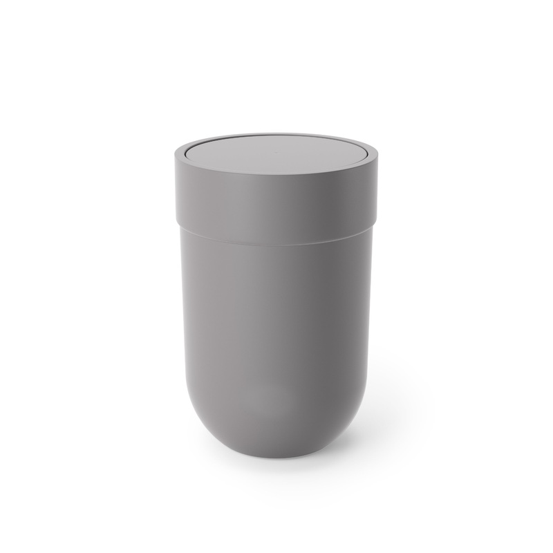 Touch Trash Can with Lid 1.6 Gallon (6L) Grey