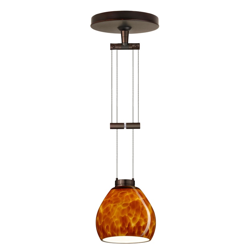 Besa 1XA-560518-BR Tay Tay One Light Pendant Bronze (Discontinued)