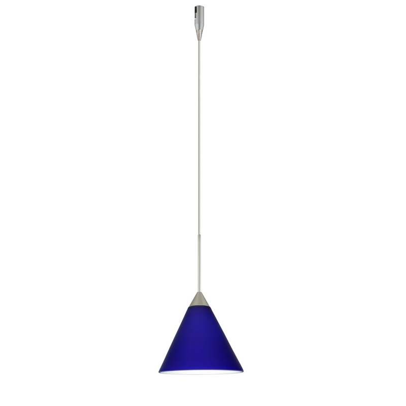 Besa RXP-5121CM-SN Kani One Light Pendant Satin Nickel (Discontinued)