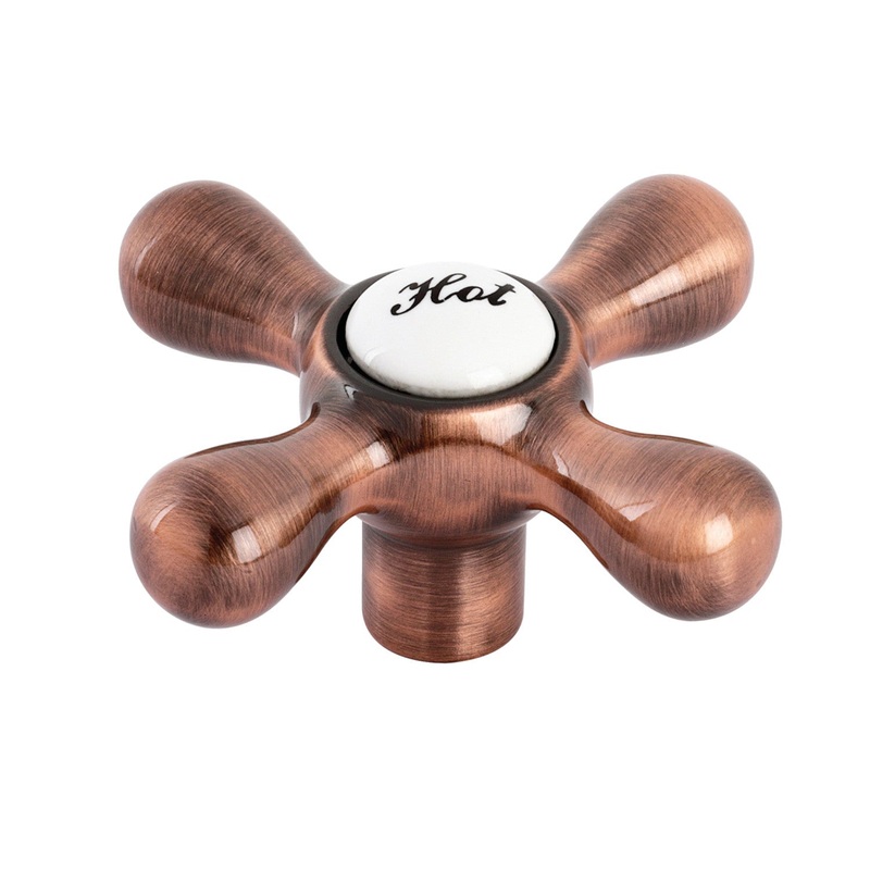 KSH213ACH Hot Metal Cross Handle, Antique Copper