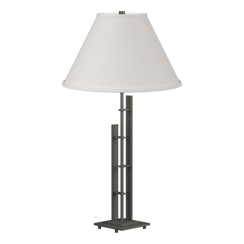 Metra Double Table Lamp Natural Iron