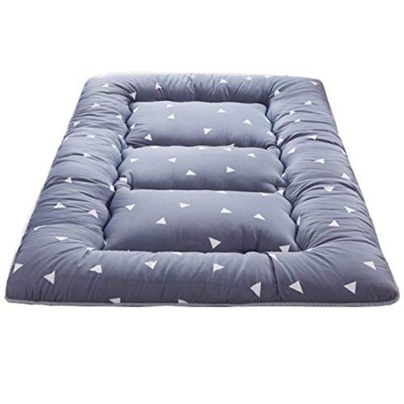 QXTT Materasso Futon Tatami Pieghevole Multiuso Giapponese Materasso Letto Futon Portatile Tatami Morbido Allevia Il Mal di Schiena Materasso per Residenza Studentesca Casa,A-90 * 200cm