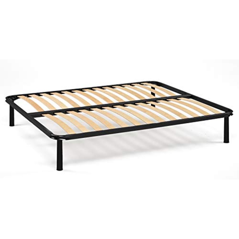 Talamo Rete ortopedica 13 Doghe Made in Italy 140X190 Multistrato di betulla-H 28 CM, 140 X 190