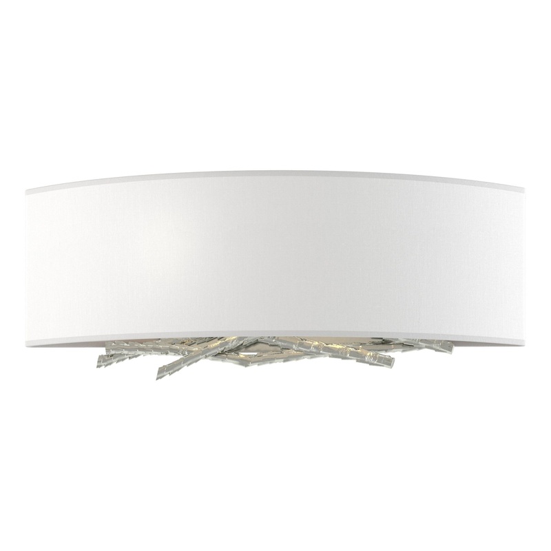 Brindille Sconce Sterling Natural Anna Shade (SF)