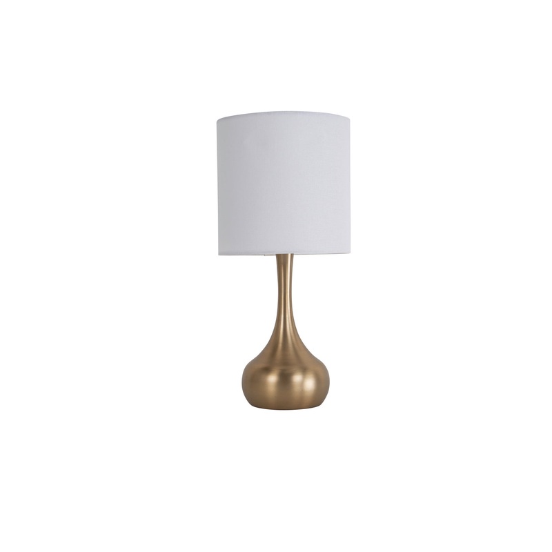 Craftmade 86259 Table Lamp One Light Table Lamp Satin Brass