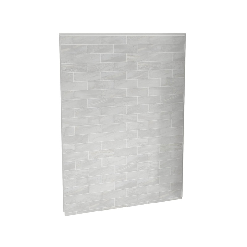 MAAX 103422-312-504 Utile 60 in. Composite Direct-to-Stud Back Wall in Organik Permafrost