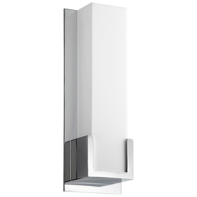 Orion Single-Light LED Bathroom Wall Sconce – Polished Chrome