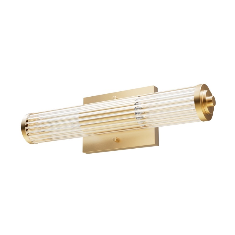 Two Light Vanity from the Holly Grove Collection in Alturas Gold Finish by Hunter
