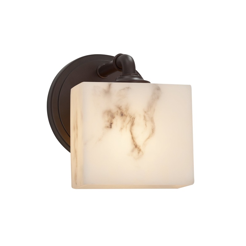 Wall Sconce from the LumenAria Collection in Dark Bronze Finish by Justice Designs