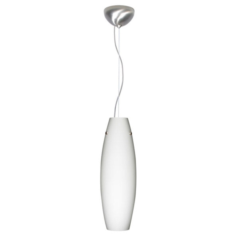 Besa 1KX-412707-SN Tara One Light Pendant Satin Nickel