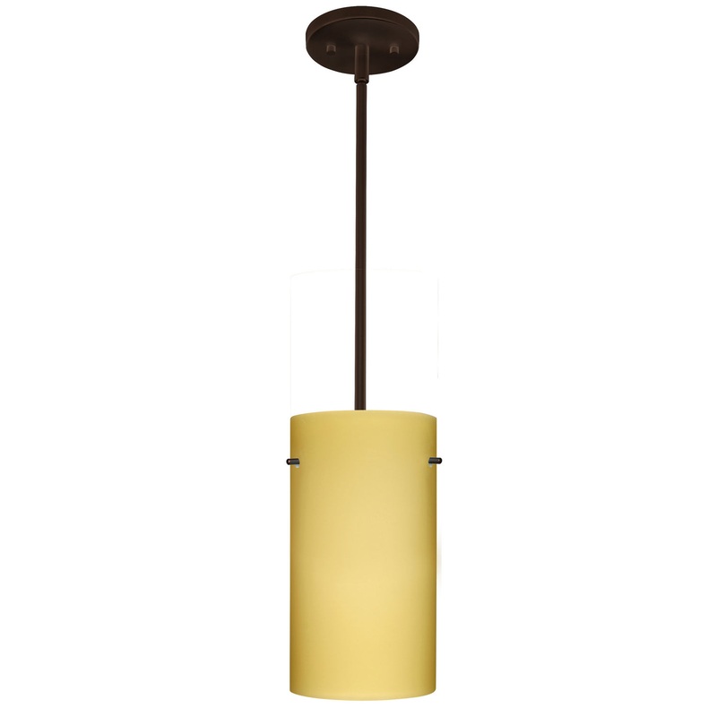Besa 1TT-4120VM-LED-BR Tondo One Light Pendant Bronze (Discontinued)