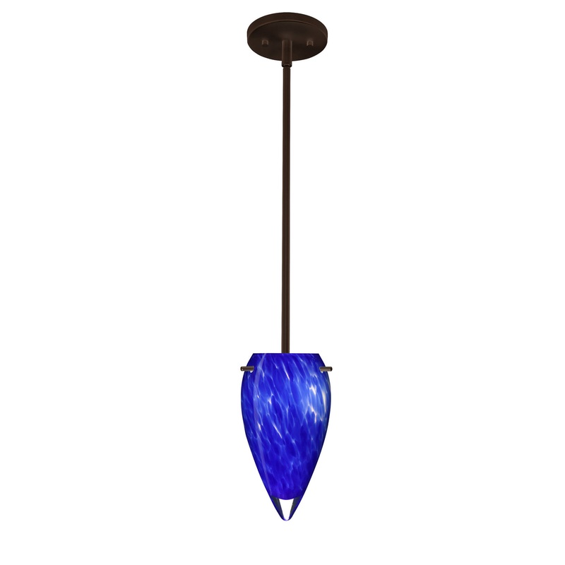 Besa 1TT-412586-LED-BR Juli One Light Pendant Bronze (Discontinued)