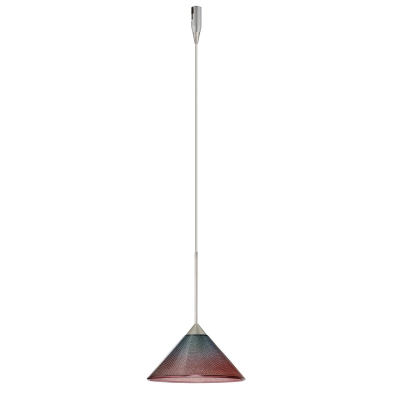 Besa RXP-117691-SN Kona One Light Pendant Satin Nickel