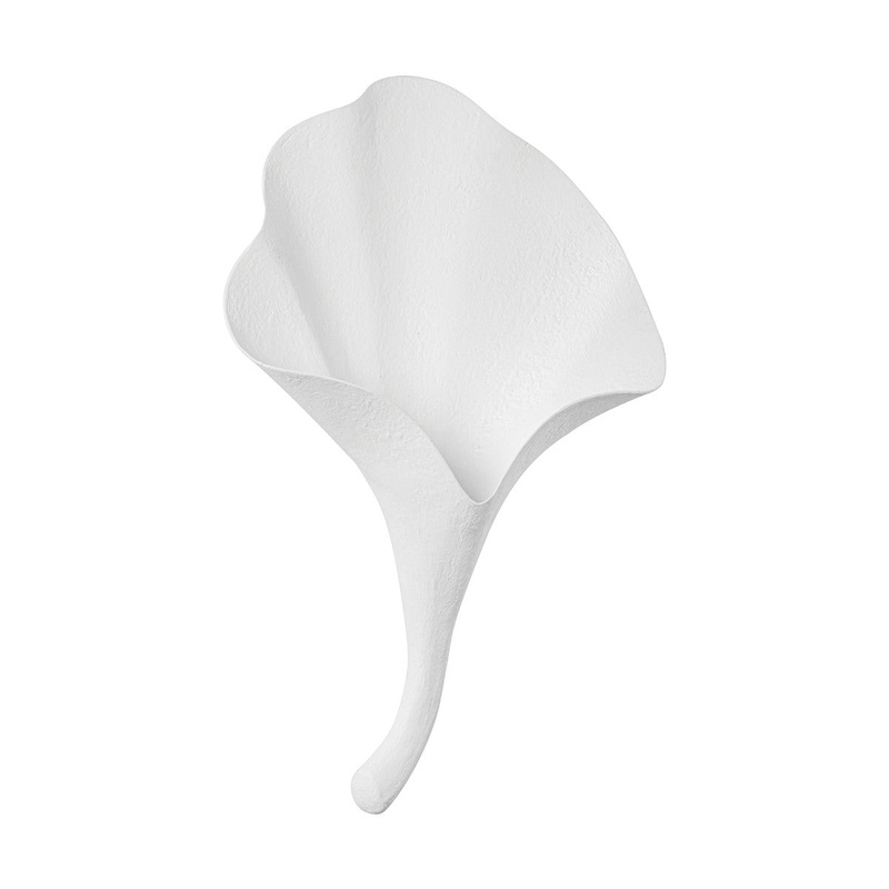 Corbett Lighting 370-01-GSW Nolita One Light Wall Sconce Gesso White